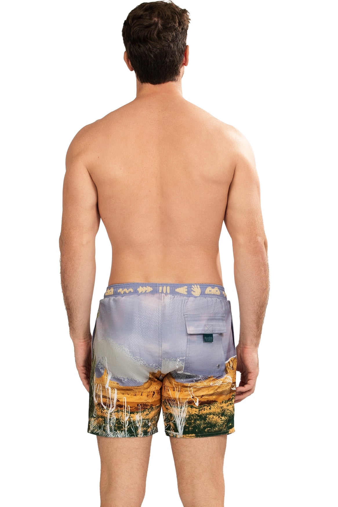 LEO DESERT SWIM TRUNKS