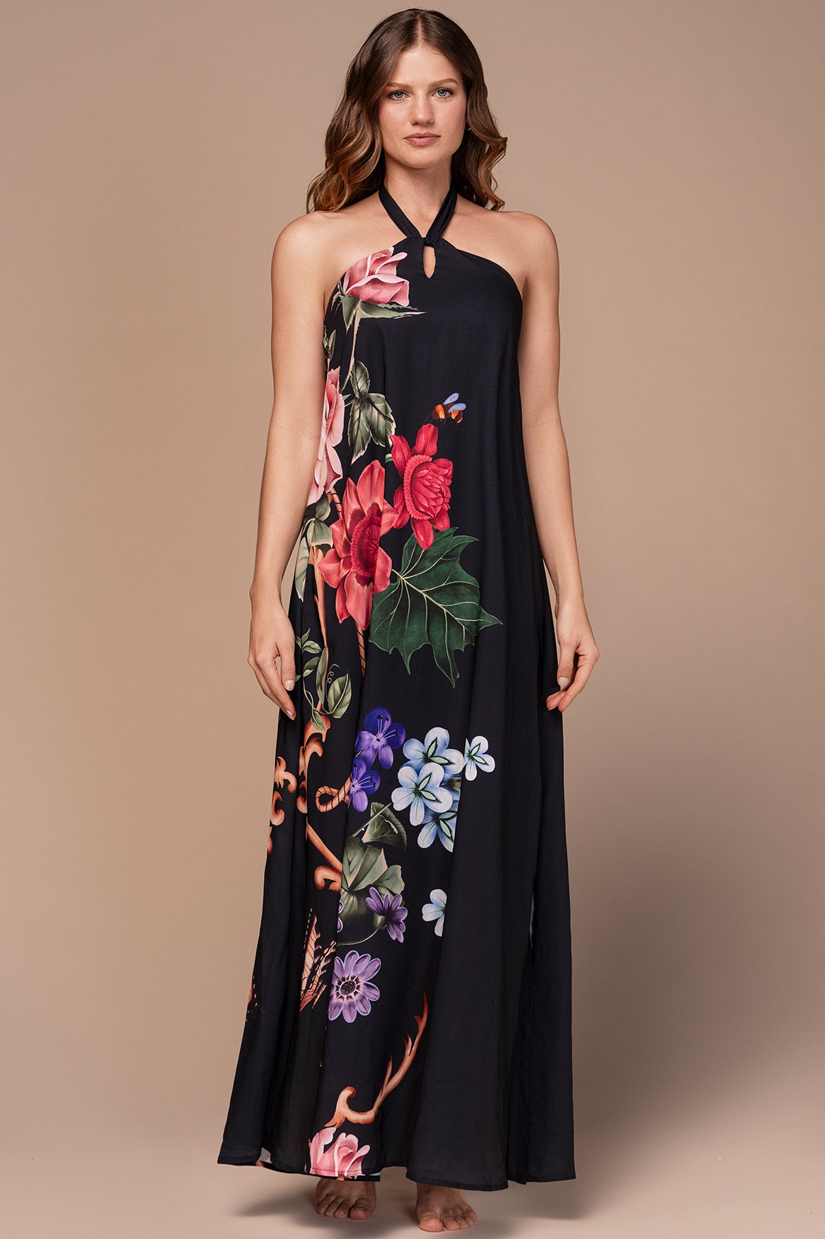 Ola Azul Swimwear | Women's Resortwear | Sabrina Bloom Dress S Ola Azul Swimwear | Women's Resortwear | Sabrina Bloom Dress S