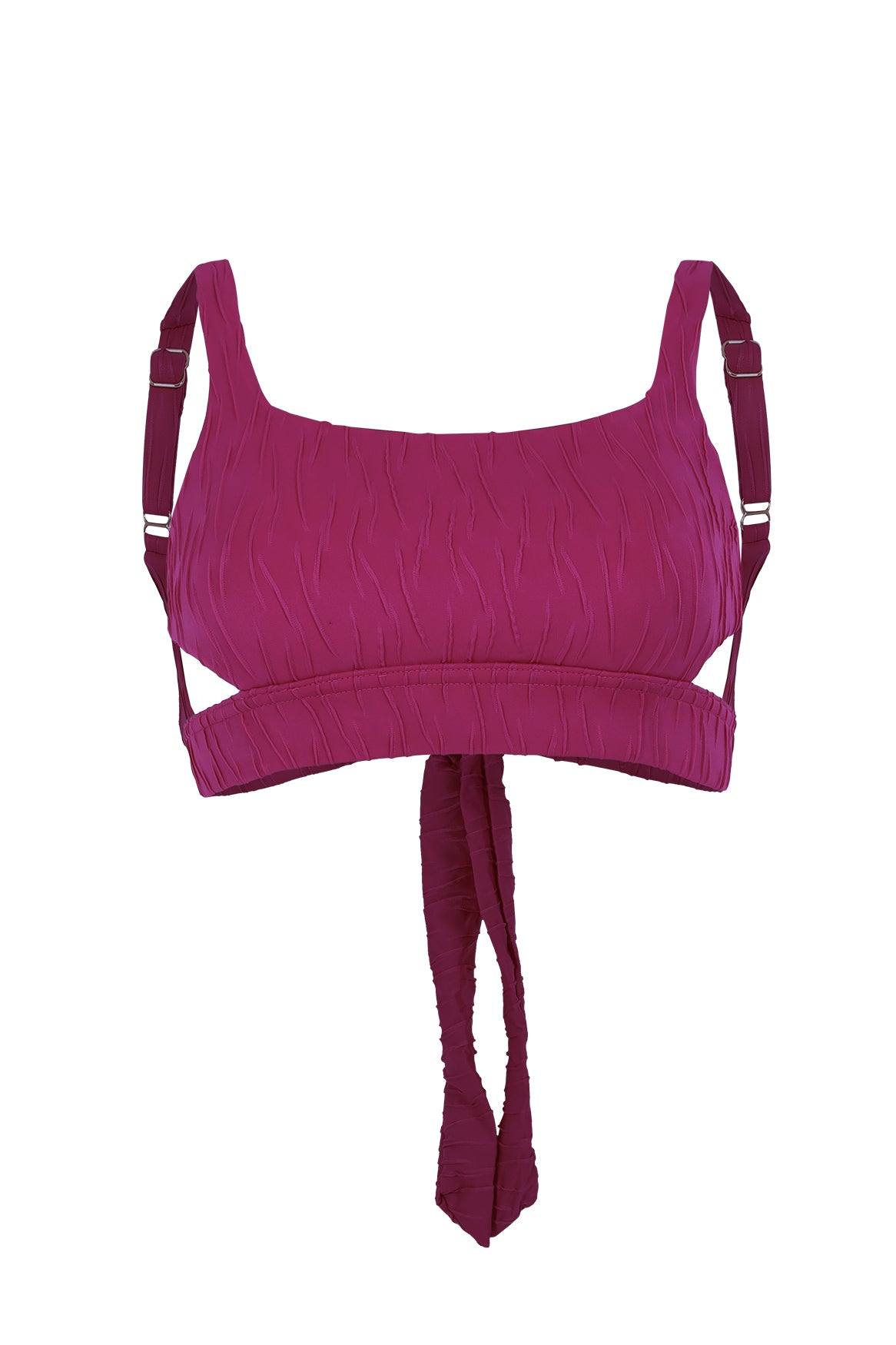 TAYLOR CERISE BIKINI TOP