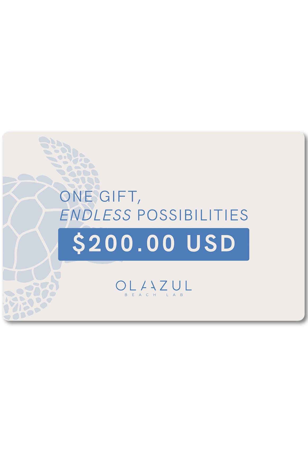 Ola Azul Swimwear Digital  Gift Card $200.00 USD