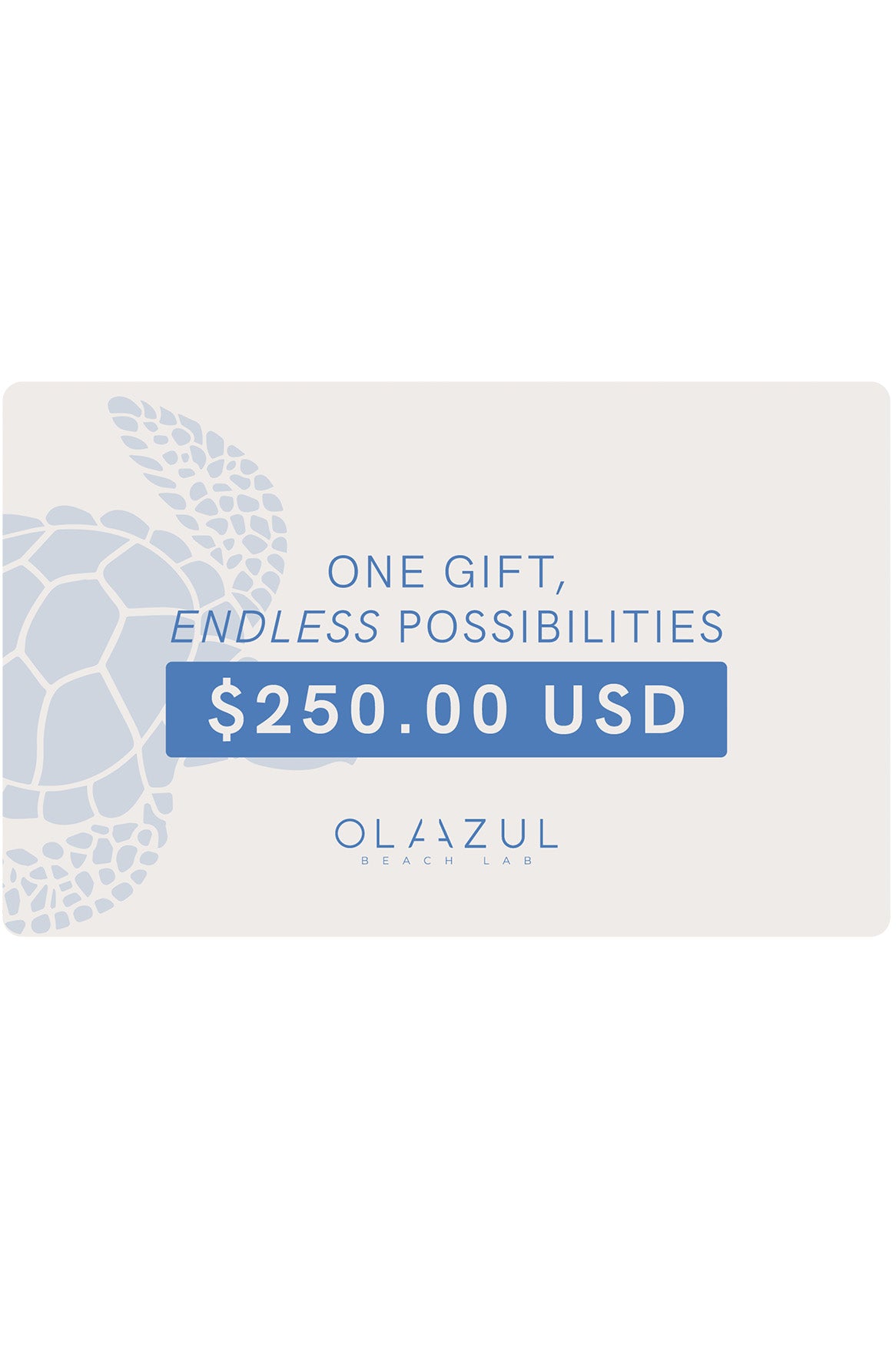 Ola Azul Swimwear Digital  Gift Card $250.00 USD