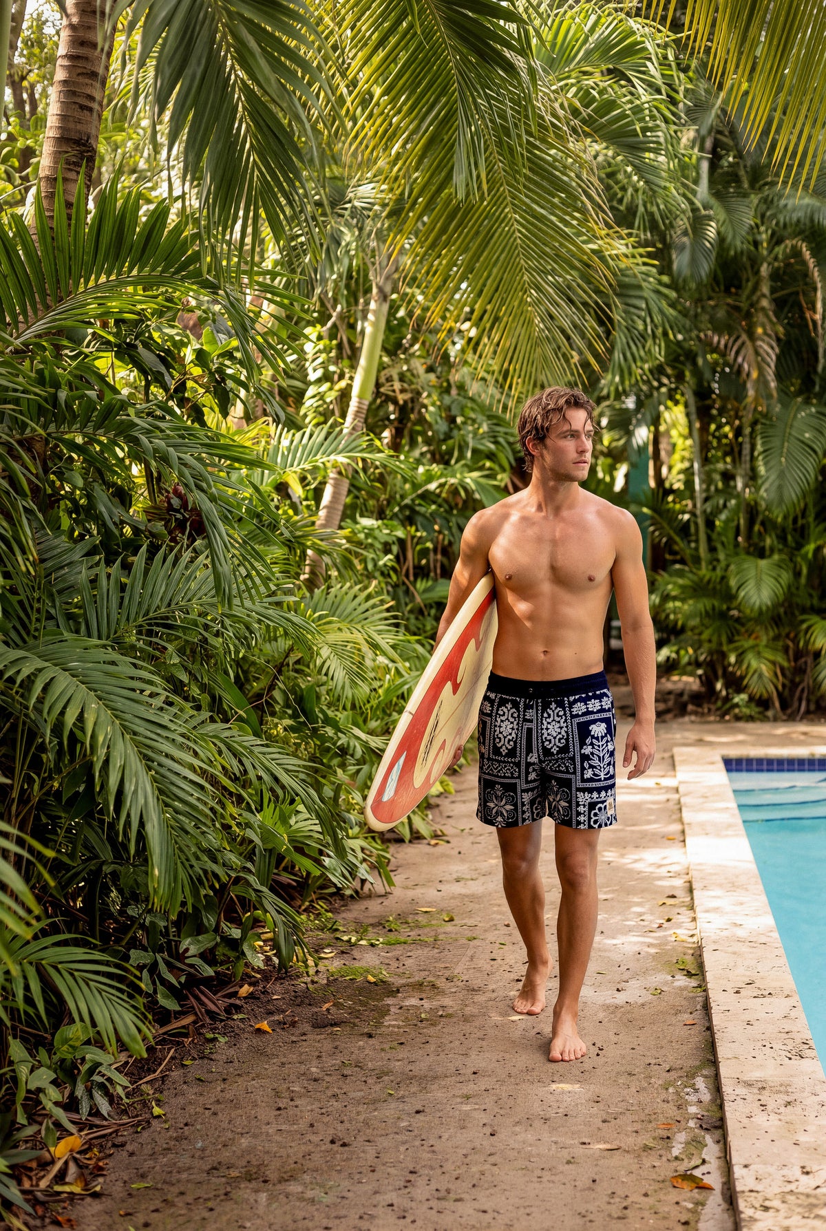 LEO UBUD SWIM TRUNKS