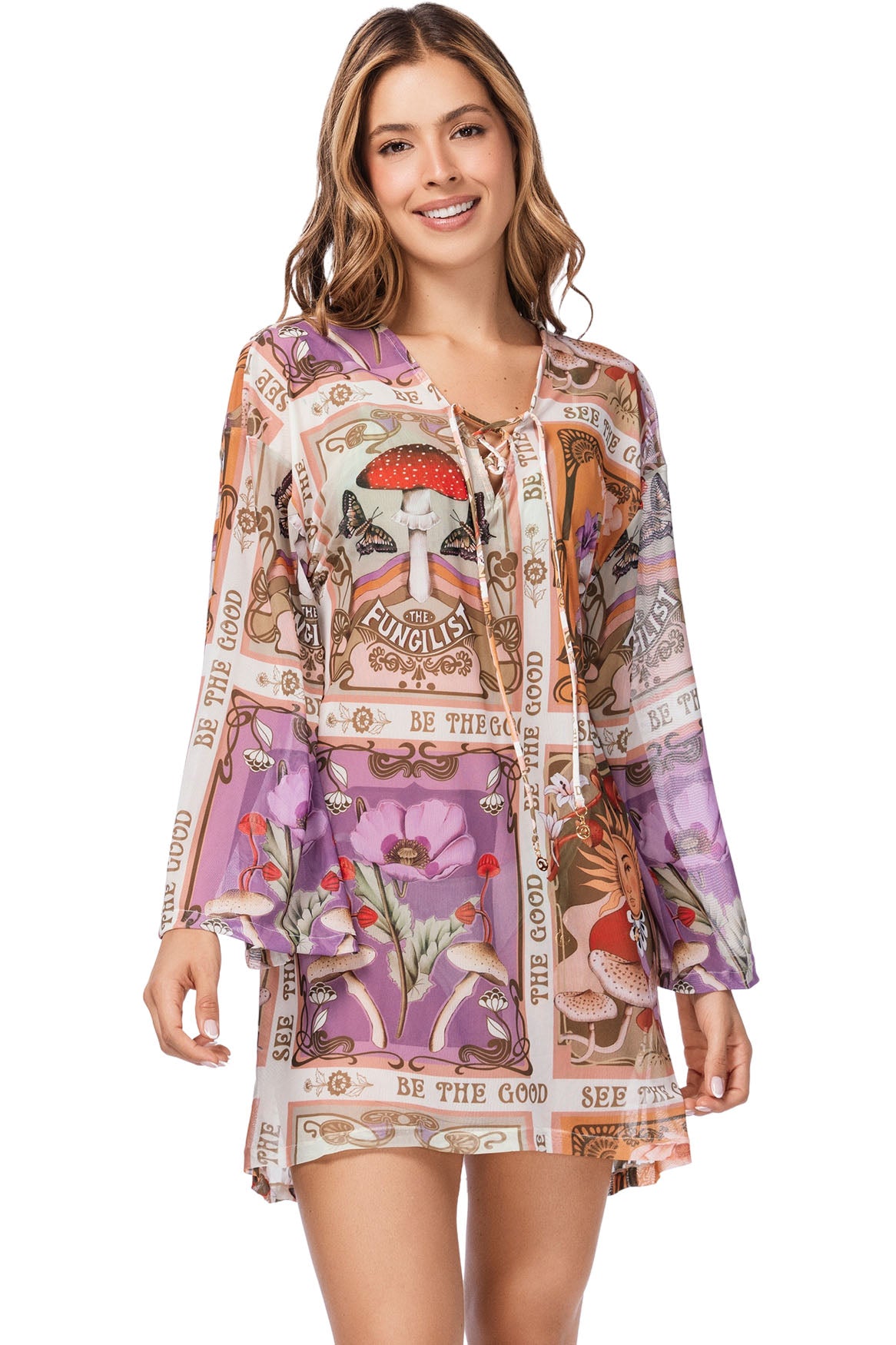 CAMELIA FUNGI KIMONO