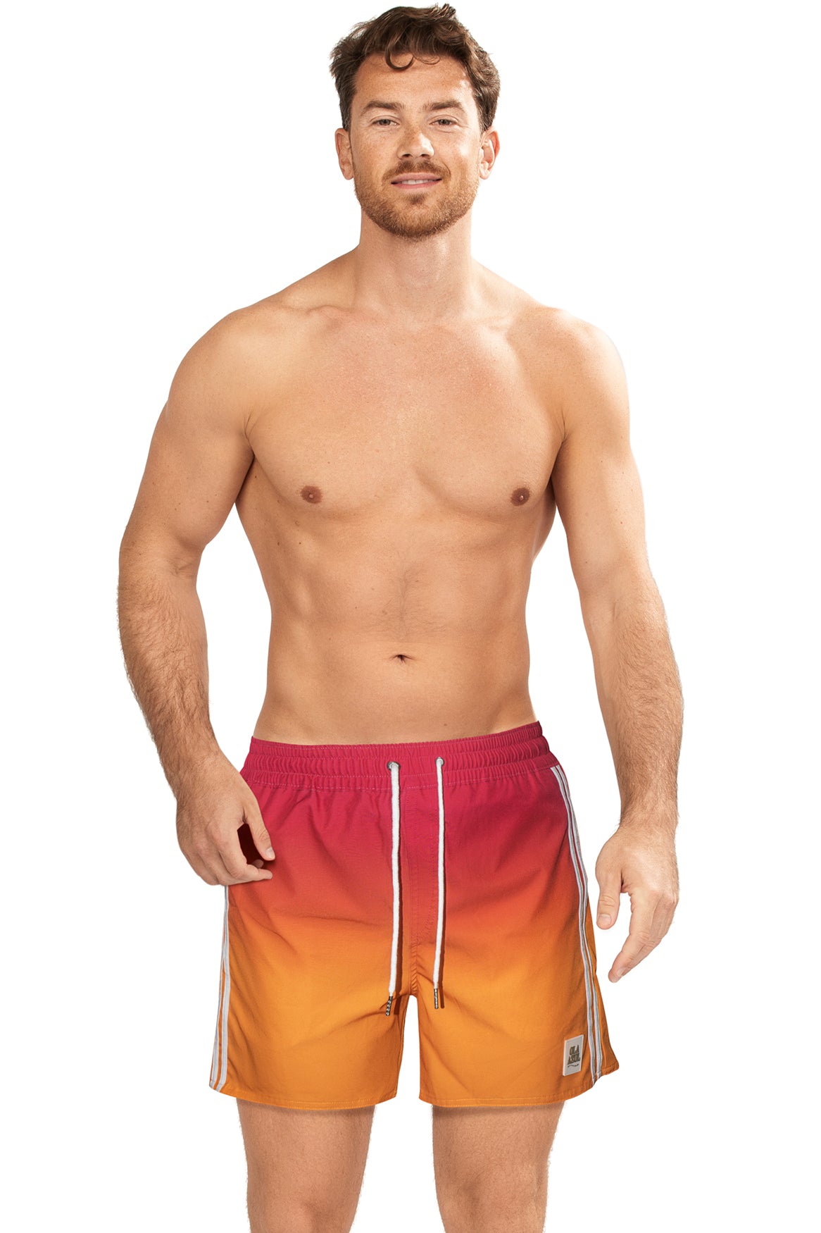 LEO EMBER SWIM TRUNKS