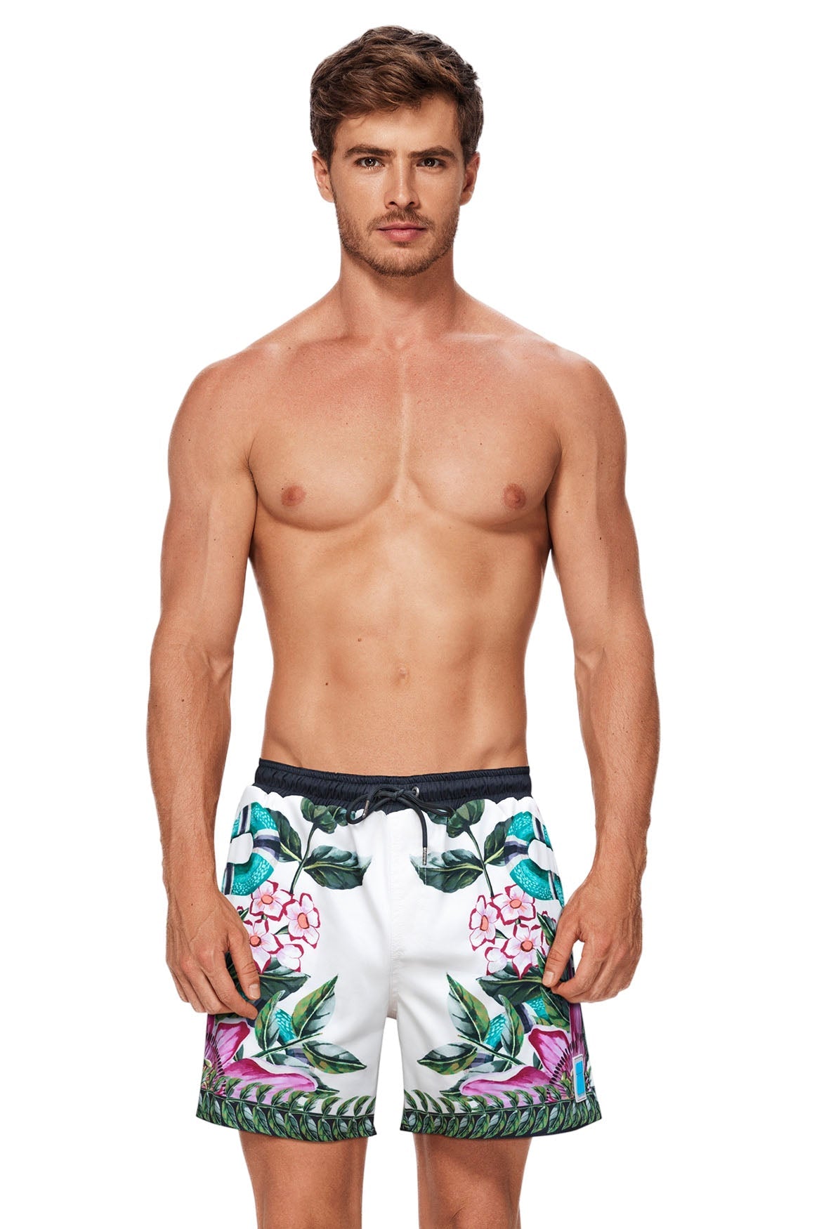 LEO HERBALIST SWIM TRUNKS
