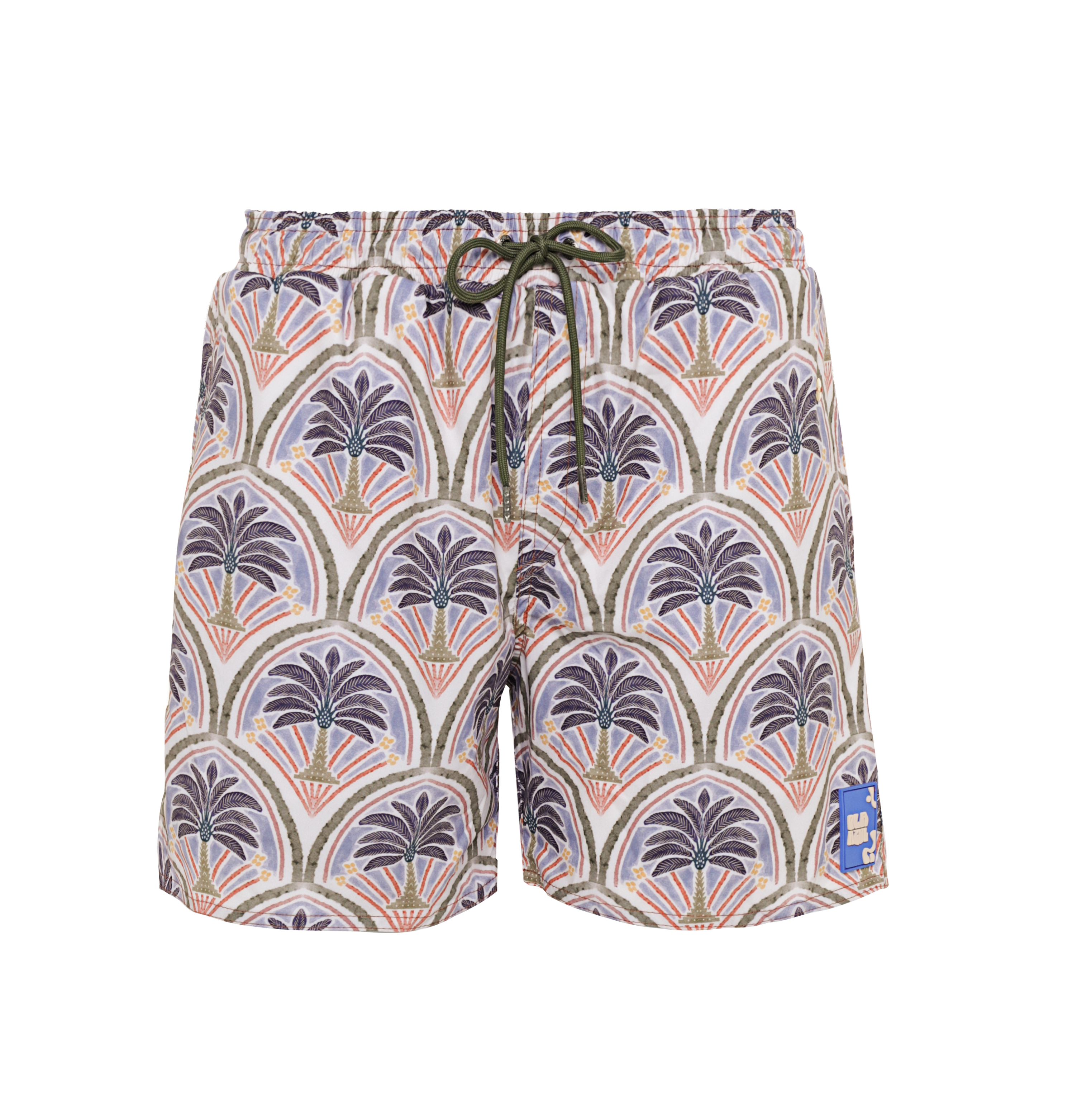 LEO PALM SWIM TRUNKS