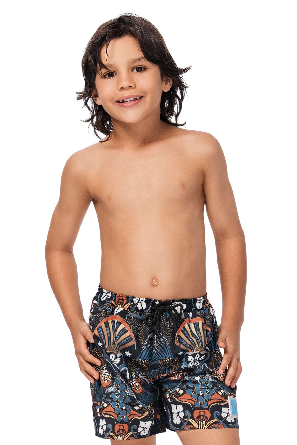 LIAM LUXE SWIM TRUNKS - KIDS