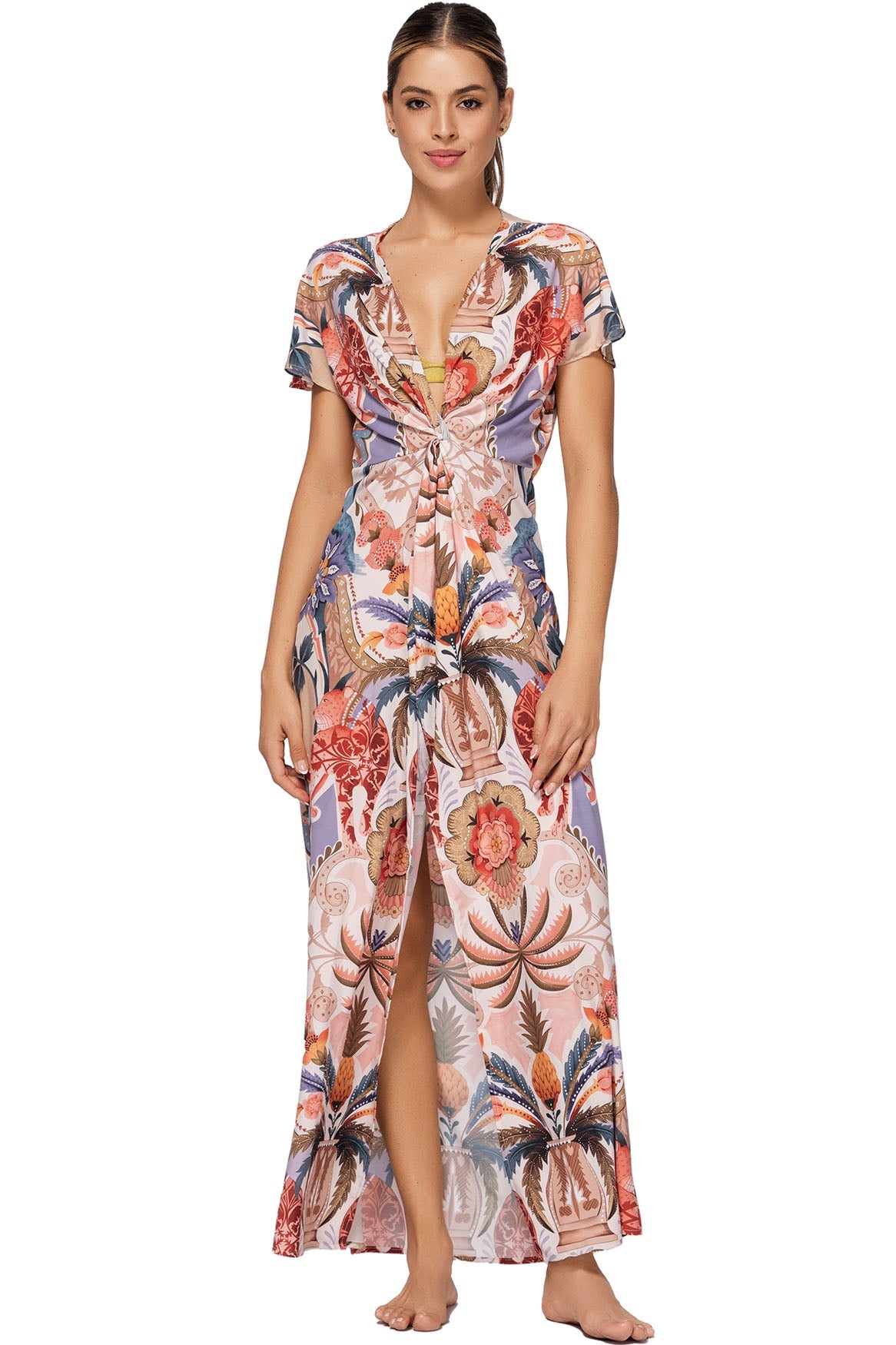 MARIAH TROPICAL DRESS