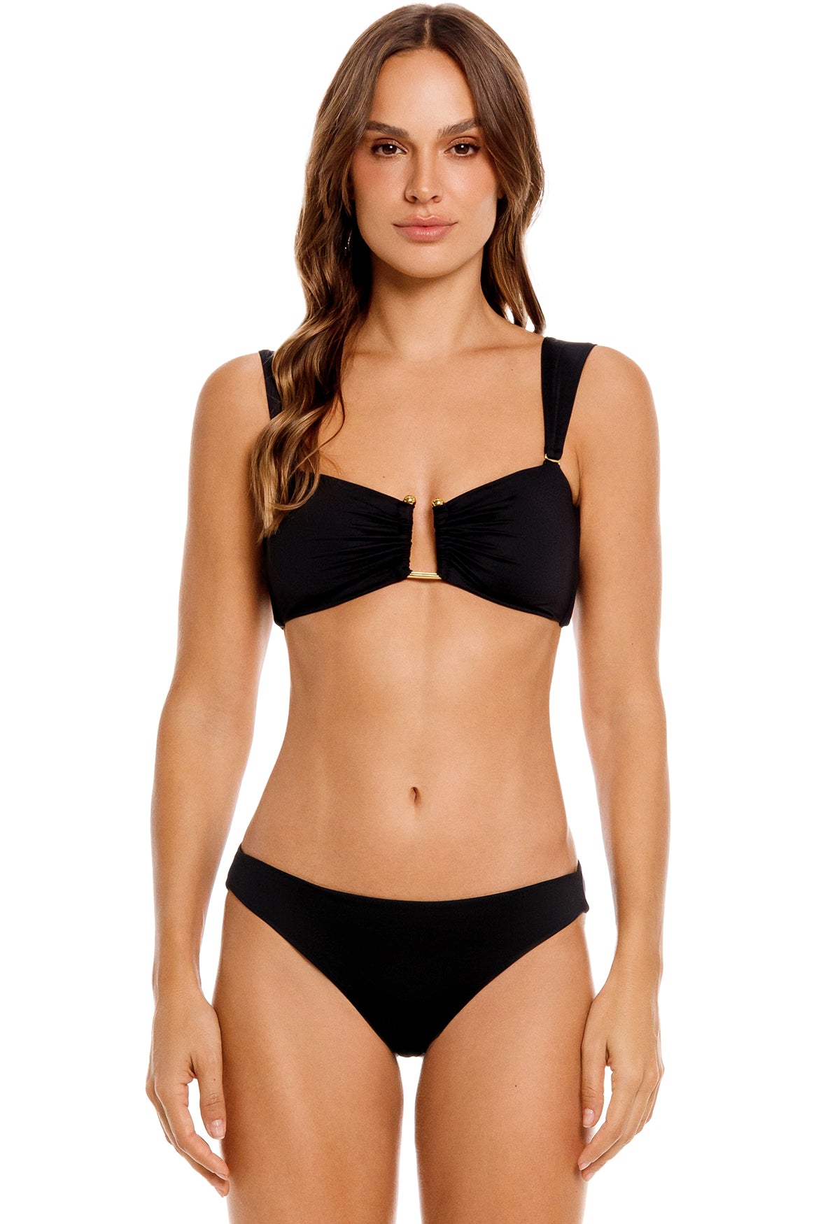 NADIR BLACK BIKINI BOTTOM