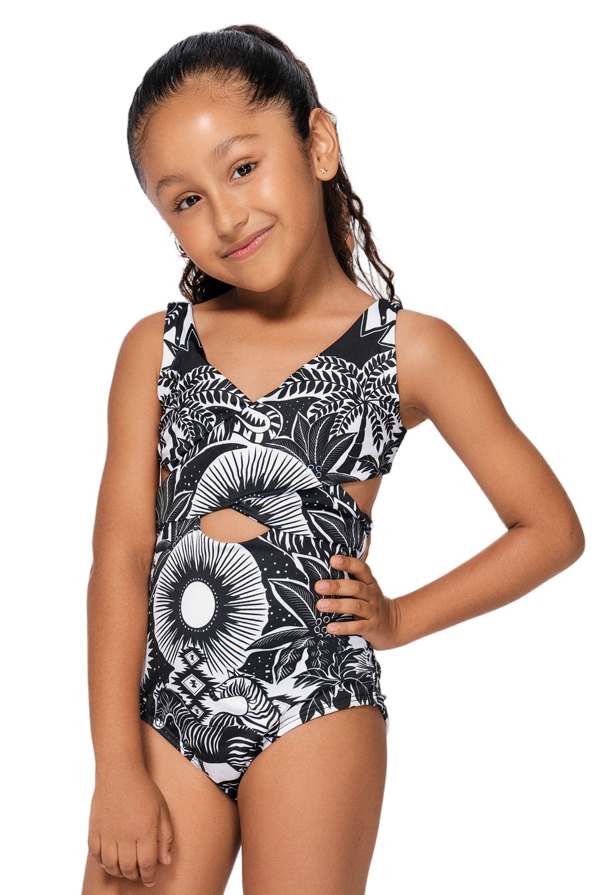 TARA B&W ONE PIECE - KIDS