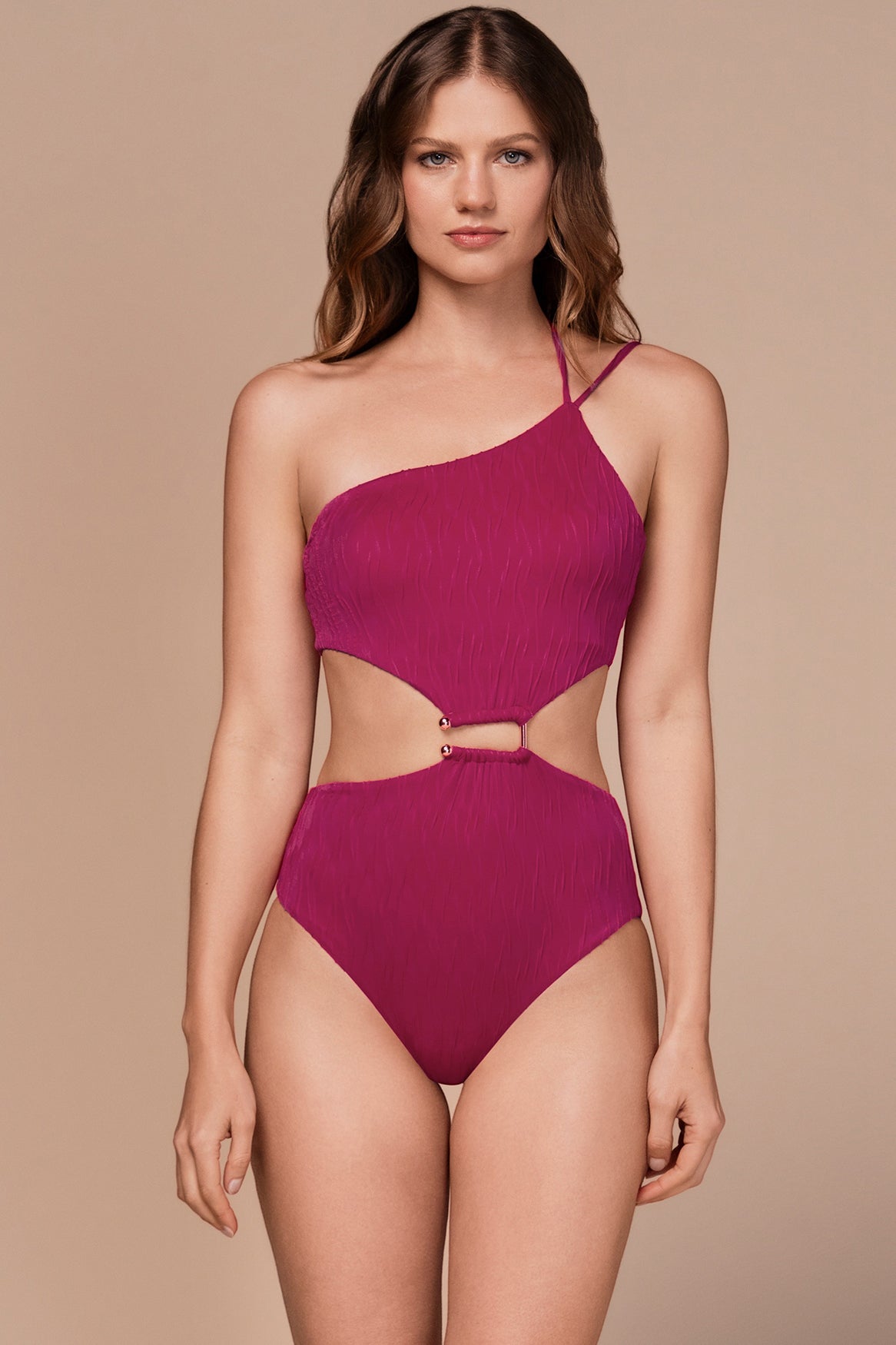 VIRGINIA CERISE ONE PIECE