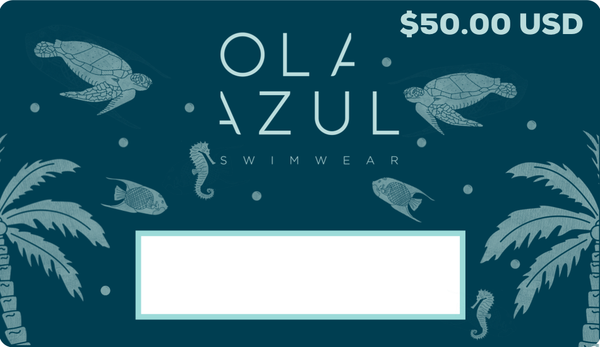Ola Azul Swimwear Digital Gift Card $50.00 USD