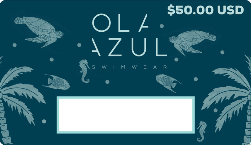Ola Azul Swimwear Gift Card $50.00 USD