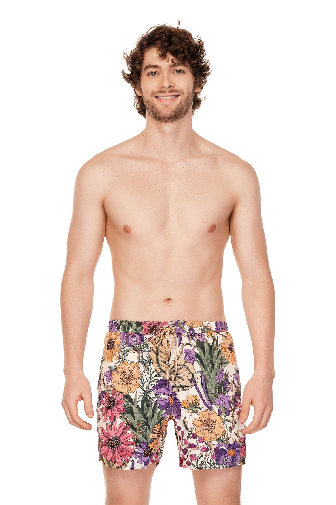 LUKA FLORA SWIM TRUNKS